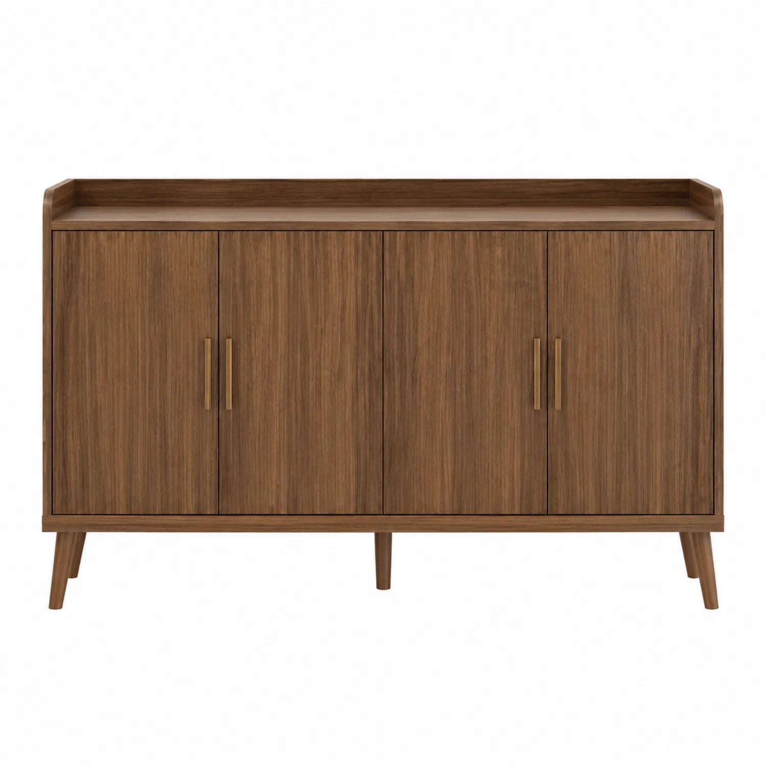 Credenza in legno massello 4 ante 152x45x85cm